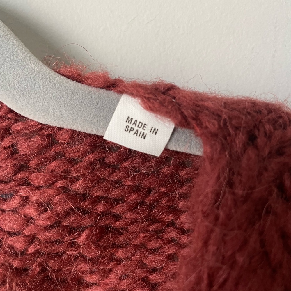 Sita Murt Alpaca Blend oversized Cardigan Sweater Duster button cozy soft girl - Picture 5 of 16